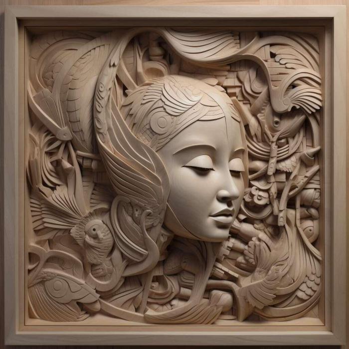 نموذج ثلاثي الأبعاد لآلة CNC 3D Art 